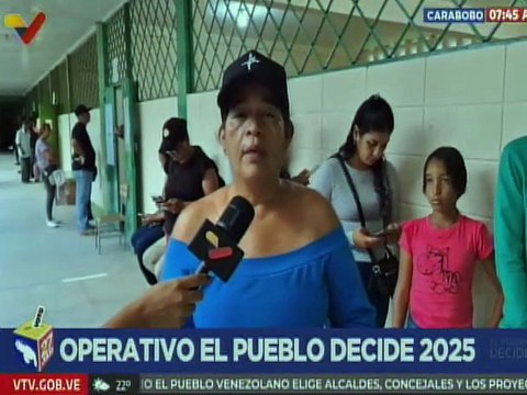 Carabobo | Ciudadanos asisten a ejercer su derecho al voto desde tempranas horas