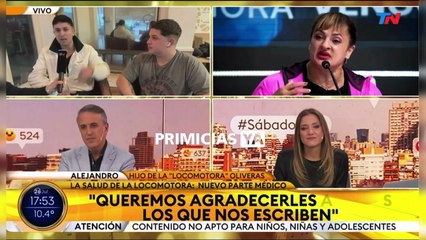 El conflicto familiar entre los hijos de la Locomotora Oliveras con su tío Jesús mientras ella lucha por su vida