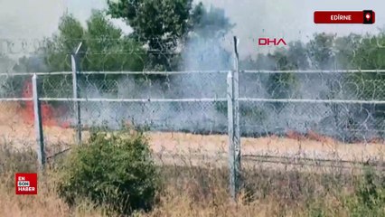 Bulgaristan’daki orman yangını, Türkiye sınırına ulaştı