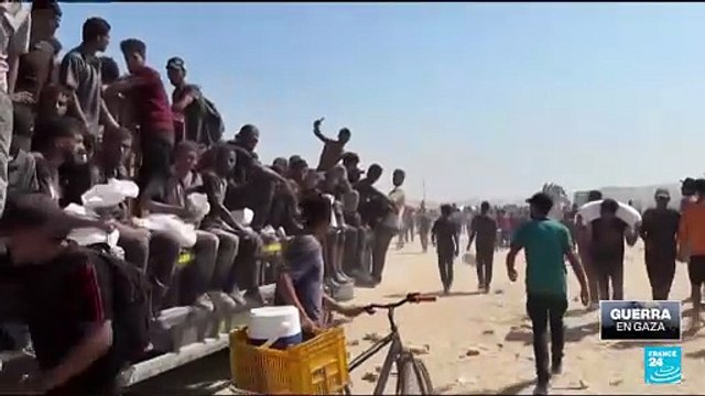 Pausa táctica israelí permite ingreso de camiones con ayuda humanitaria en Gaza