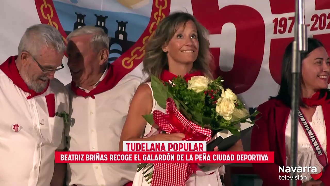 Beatriz Briñas, Tudelana Popular de 2025