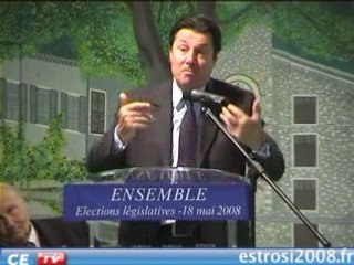 LÉGISLATIVES  Saint-Martin-du-Var CHRISTIAN ESTROSI 2008