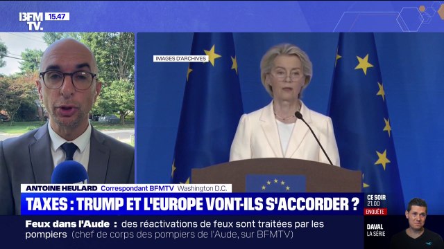 Droits de douane: l'UE et Donald Trump vont-ils parvenir à trouver un accord?