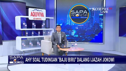 AHY Bantah Partai Demokrat di Balik Kasus Ijazah Jokowi: Itu Fitnah Besar! | SAPA MALAM