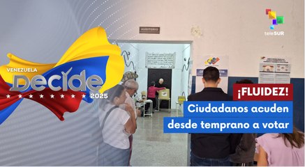 Jornada electoral en Venezuela transcurre con fluidez y tranquilidad