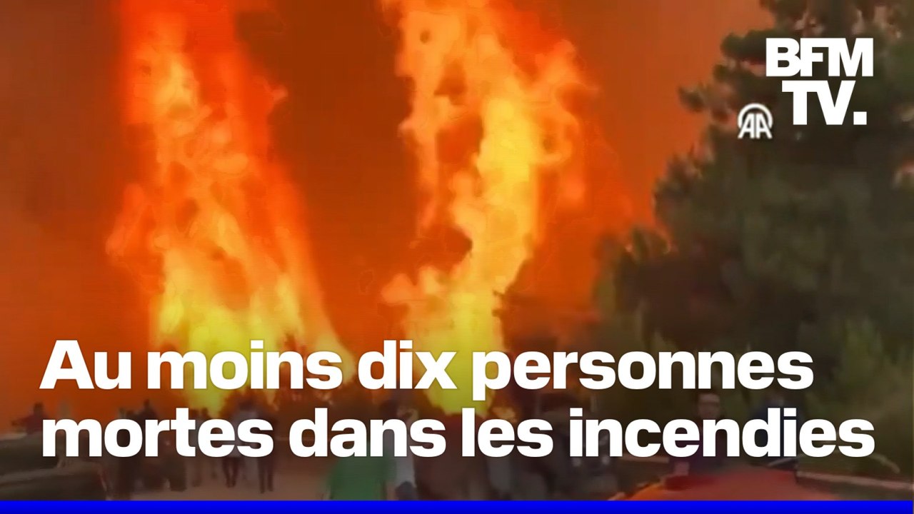 Canicule, sécheresse, vents violents... La Turquie en proie à d'importants feux de forêt