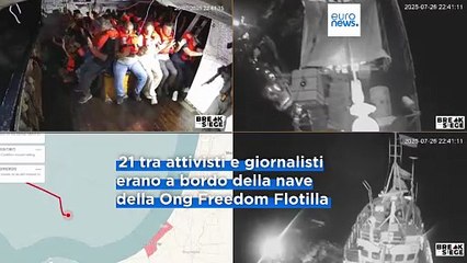Gaza, Tajani su italiani fermati a bordo della nave ong: "Rientro in aereo o rimpatrio forzato"