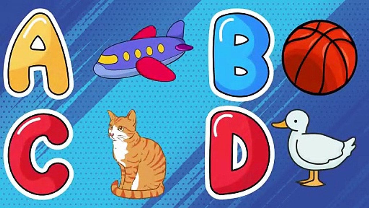 A for Aeroplane _ ABCD Song with Vehicles for Kids