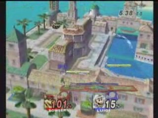 Brawl SN3S (Bowser) Vs ROB59 (Luigi)
