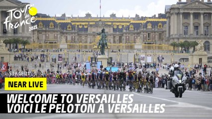 The Peloton in Versailles - Stage 21 - Tour de France 2025