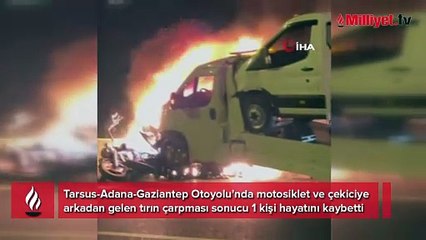 Otoyolda feci kaza! Yaşanan zincirleme kazada ölü ve yaralı var