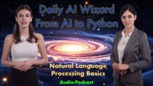 Day 19 Audio-Podcast: Natural Language Processing (NLP) Basics—Unlock Language Magic!|#DailyAIWizard