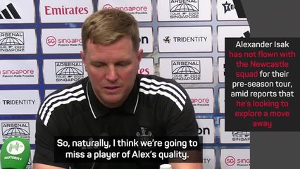 'Nothing changed' with Isak situation - Howe