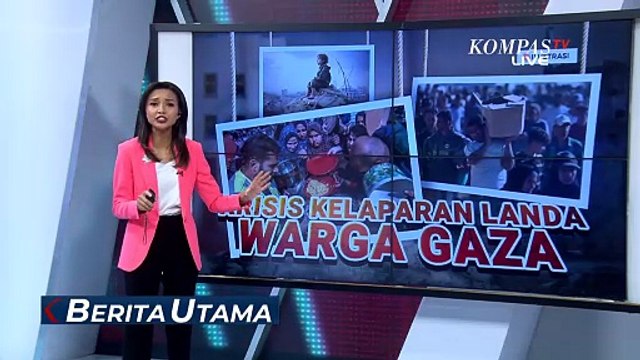 Krisis Kelaparan, Warga Gaza Bertaruh Nyawa Demi Sepiring Makanan | BERUT