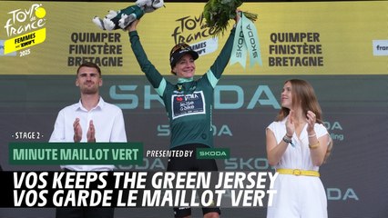 Škoda Green Jersey Minute - Stage 2 - Tour de France Femmes avec Zwift 2025