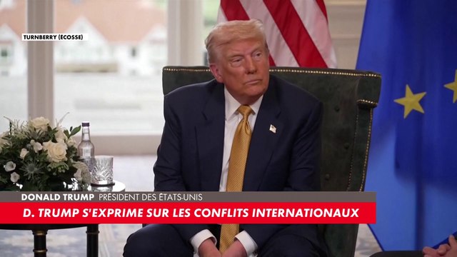 Donald Trump : «L'Iran a beaucoup souffert, on ne peut pas les laisser avoir l'arme nucléaire»