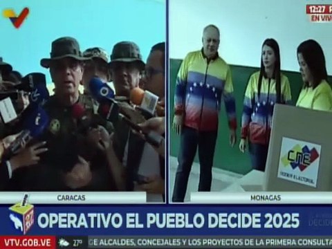 Ministro Padrino López subraya la presencia de la FANB para el resguardo del pueblo