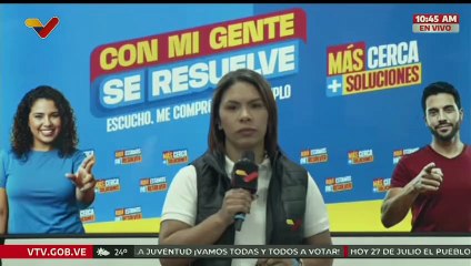 Comando de Campaña Ven 25+ exalta eficiencia e innovación en el sistema electoral venezolano
