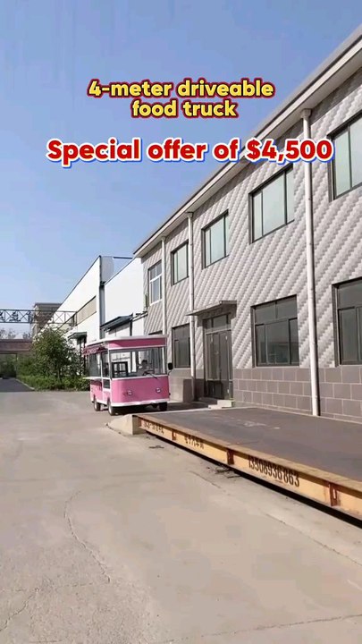 Drive able 4 meters food truck #foodtruck #trailer #foodtruck #lol #truck #smallbusiness #streetfood #viral #everyoneactive #fypシ