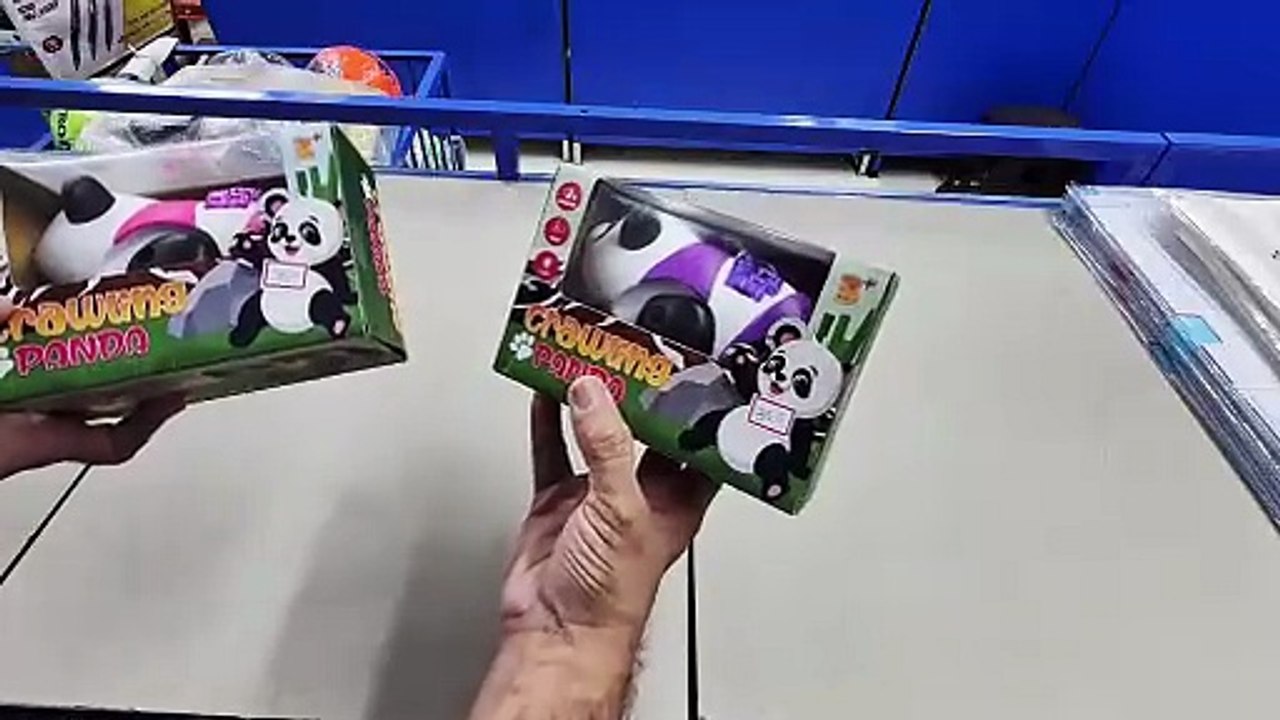 Light-Up Panda Musical Toy Unboxing 🐼✨ | Flashing Lights & Walking Action for Kids