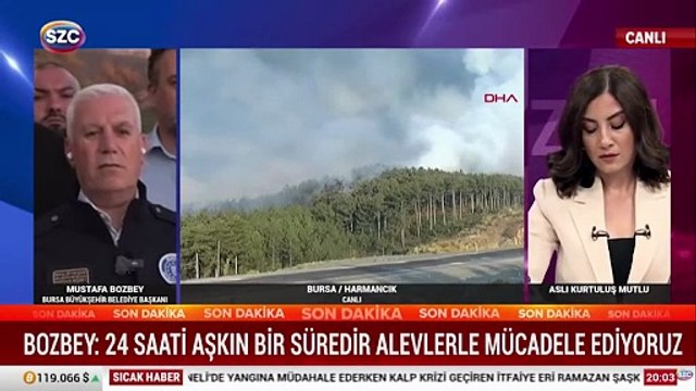 Mustafa Bozbey'den Bursa'daki yangınlarlar ilgili açıklama