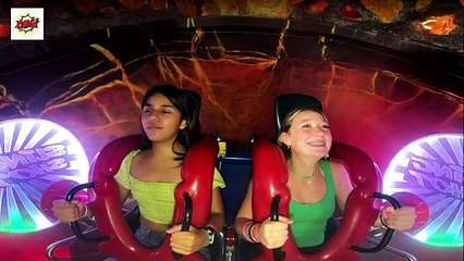 Amazing slingshot ride