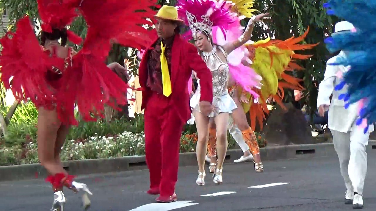 【2025/7/27】花小金井サンバフェスティバル　１　Bloco Arrastia　1周目