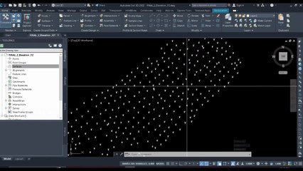 طريقة إنشاء Surface من نقاط AutoCAD داخل Civil 3D بسهولة