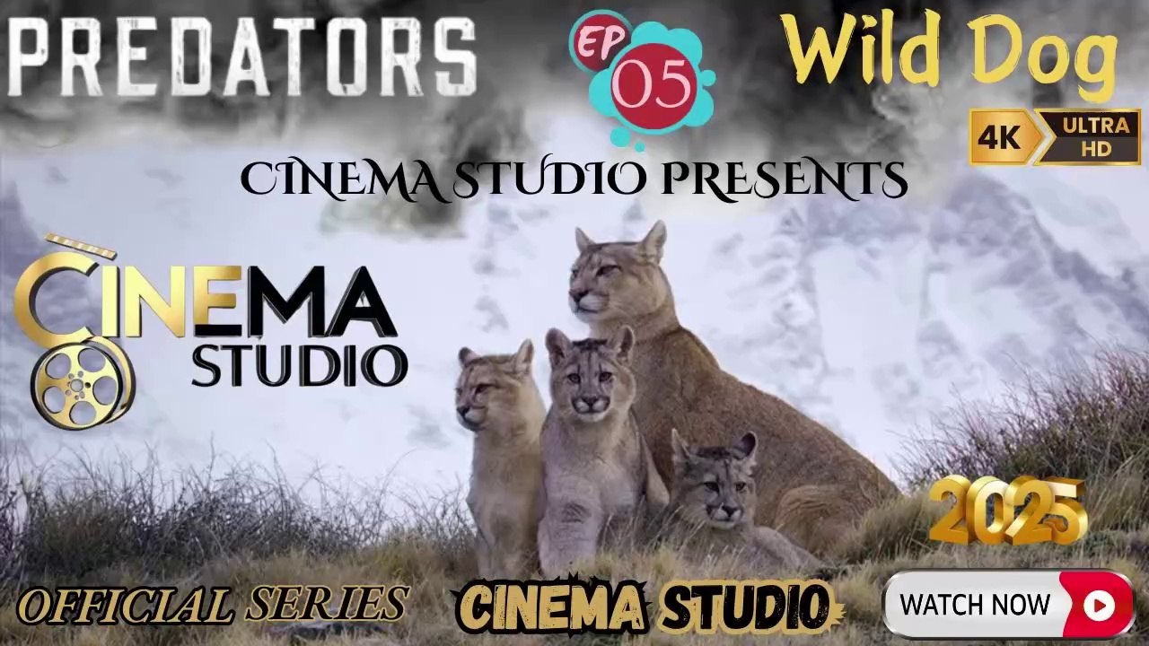 PREDATORS - Season 1 | Last | Episode 5 - WILD DOG | The Pack Assassin! | Hindi Dubbed Documentary | Season Finale | Exclusive on Cinema Studio! | #cinemastudio #Predators #WildDog #CinemaStudio #WildlifeDocumentary #HindiDubbed #SeasonFinale #AnimalFacts