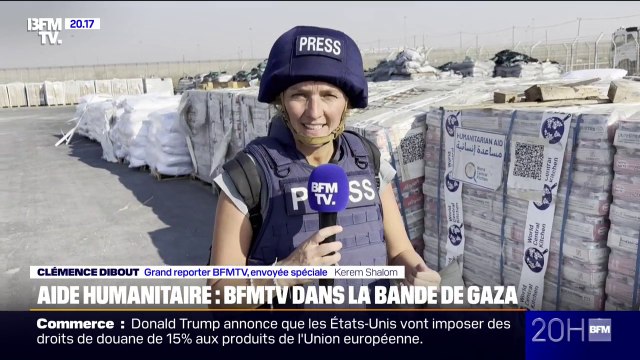 Les largages d'aide humanitaire ont repris ce dimanche sur la bande de Gaza alors qu'Israël a annoncé une pause des combats