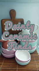 Dainty Ceramic Finds