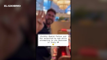 Aggressione antisemita all'autogrill di Lainate: “Assassini”. Parla il padre: “Insultato e preso a calci mentre ero a terra”