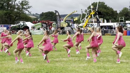 Dancers in the main ring at the Mid Devon Show, video Alan Quick IMG_7563