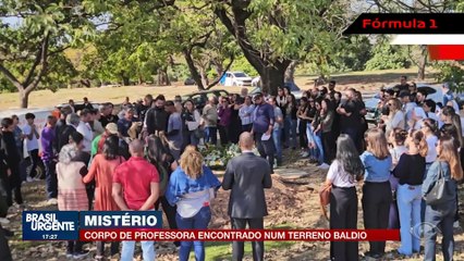 Corpo de professora encontrado num terreno baldio