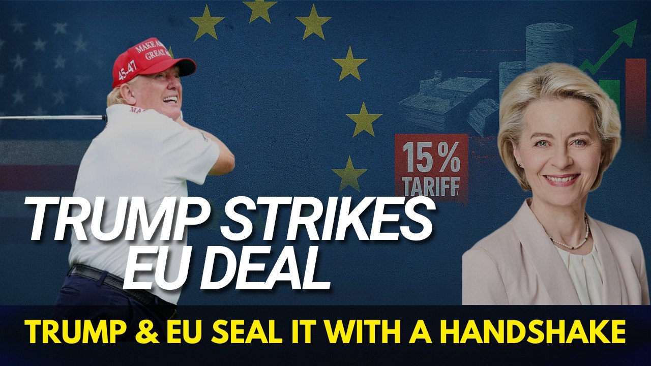 Trump Strikes Surprise EU Trade Deal After Golf Game