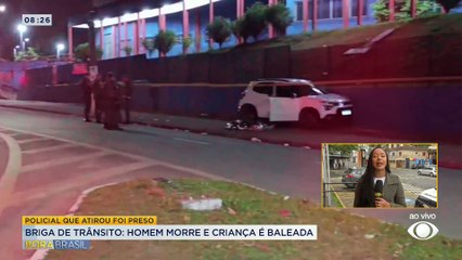 Homem morre após ser baleado por PM em briga de trânsito