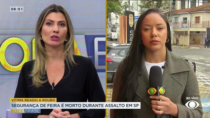 Segurança de feira é morto durante assalto em São Paulo