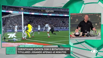 Debate Jogo Aberto: Lances polêmicos de Botafogo x Corinthians