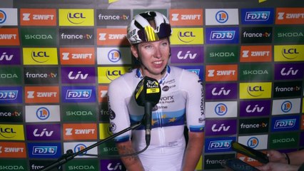 Tour de France Femmes 2025 - Lorena Wiebes : "C’était un peu chaotique... je n’ai même pas vu la chute"