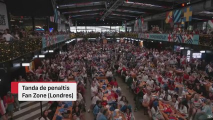 Locura en Londres con la tanda de penaltis