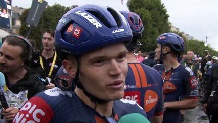 Tour de France 2025 - Oscar Onley : "C'est un grand moment dans ma carrière... excité pour la suite"