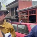 Madre intentó proteger a sus hijos tras incendio