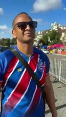 Torcedores do Bahia se empolgam e esperam resultado positivo do Bahia contra o Juventude