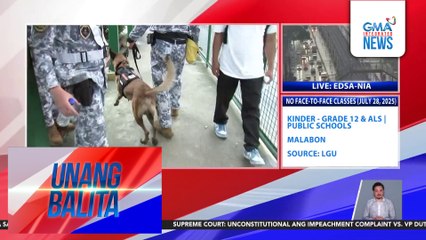 Batasang Pambansa, handa na para sa ika-4 na SONA ni PBBM; ininspeksiyon ang mga sasakyang pumapasok sa complex | Unang Balita