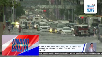 Solusyon sa baha, educational reform, at legislated wage hike, ilan sa mga hiling ng ilang grupo na matalakay sa SONA 2025 | Unang Balita