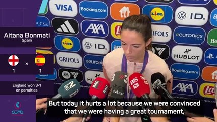 Spain 'were better' in Euros final - Bonmati