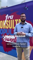 Venezuela: jóvenes participan masivamente en la consulta popular