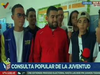 Juventud caraqueña dijo presente en la elección de los proyectos comunales