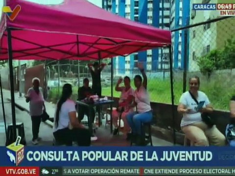 Caracas | Jóvenes de El Valle participaron en la Primera Consulta Popular de la Juventud