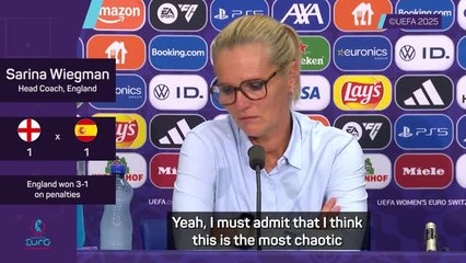 'Most chaotic and ridiculous tournament' - Wiegman